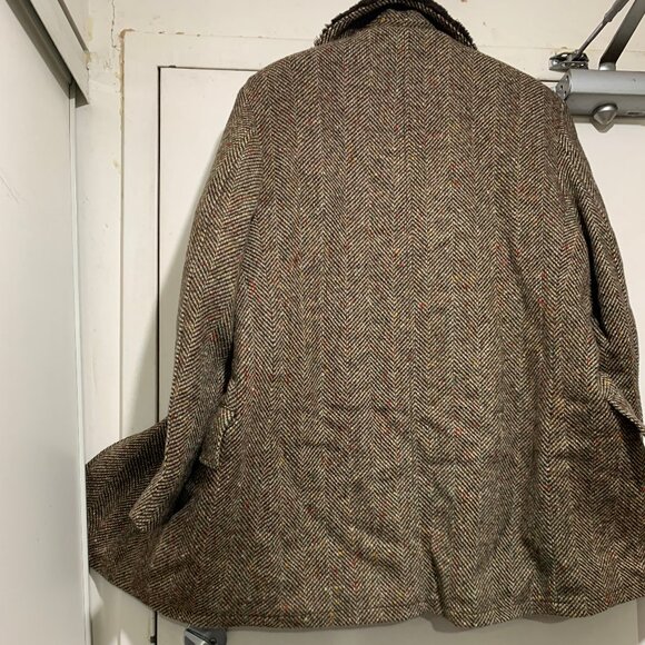 VINTAGE B ALTMAN & CO SHERPA LINED TWEED TRENCH COATS SIZE 38/S - Picture 13 of 15